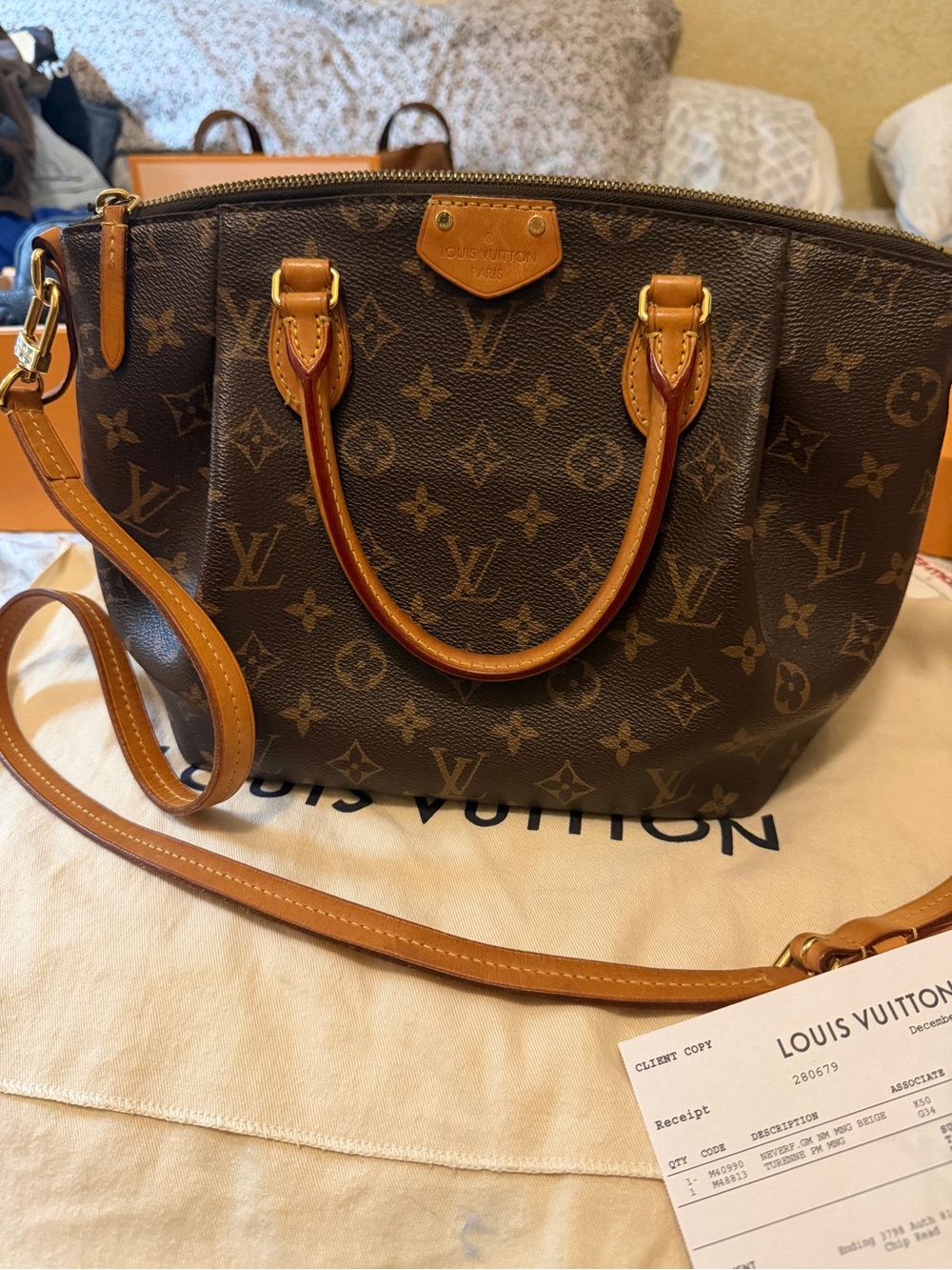 Louis Vuitton LV Turenne PM Monogram (DISCONTINUED BAG)
Authentic/Vintage
